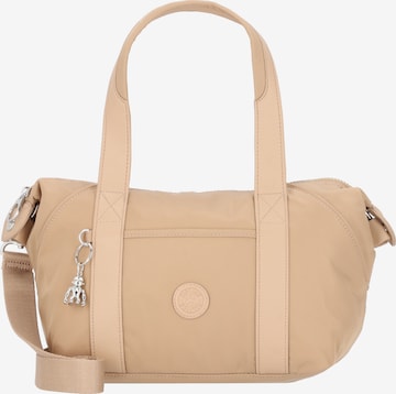 Borsa a mano di KIPLING in beige: frontale