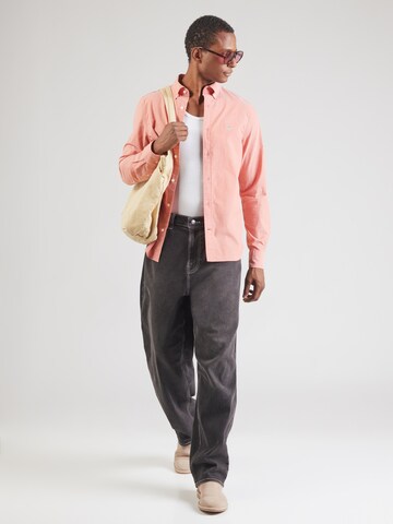 GANT Slim fit Button Up Shirt in Orange