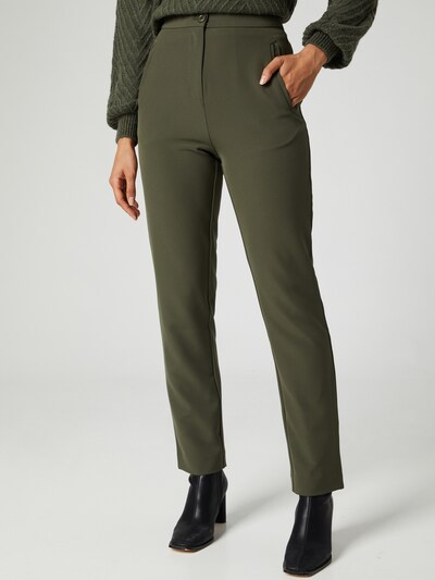 Guido Maria Kretschmer Collection Hose 'Lisa' in khaki, Modelansicht