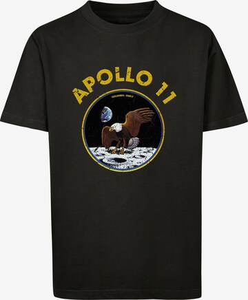 F4NT4STIC Shirt 'Apollo 11' in Zwart: voorkant