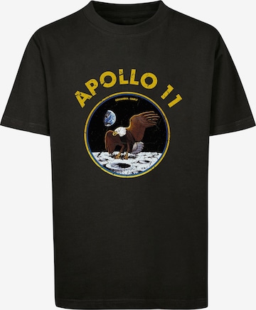 F4NT4STIC Shirt 'Apollo 11' in Black: front