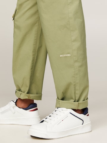 TOMMY HILFIGER - Loosefit Calças em verde