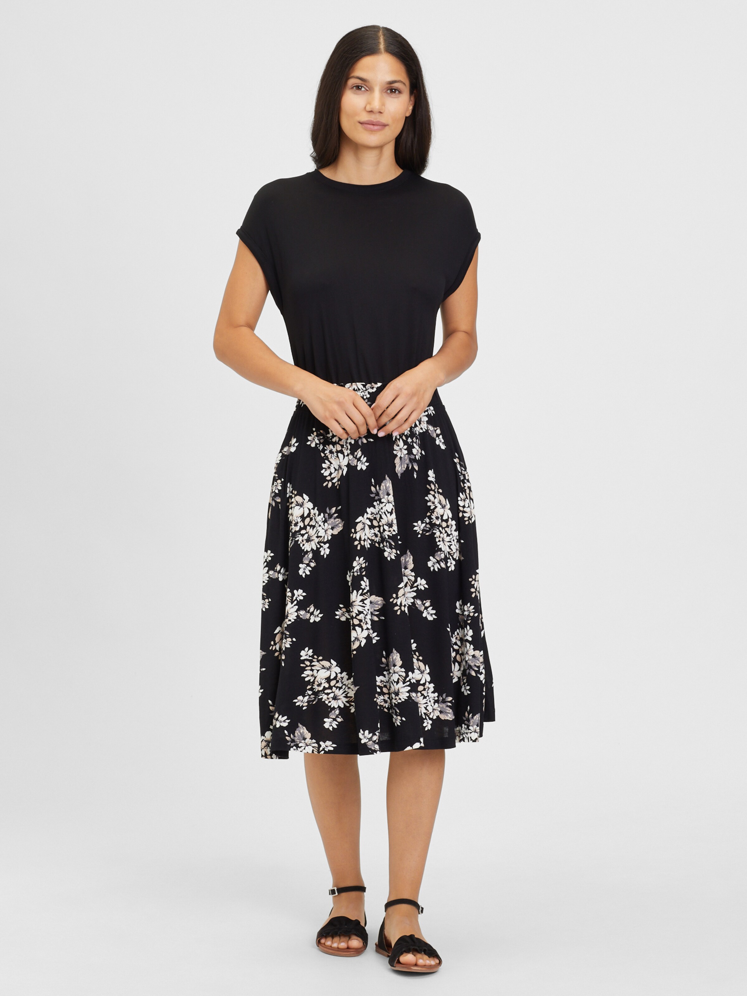 Frauen Große Größen LASCANA Kleid in Schwarz - RD22589 Frauen Große Größen LASCANA Kleid in Schwarz - RD22589