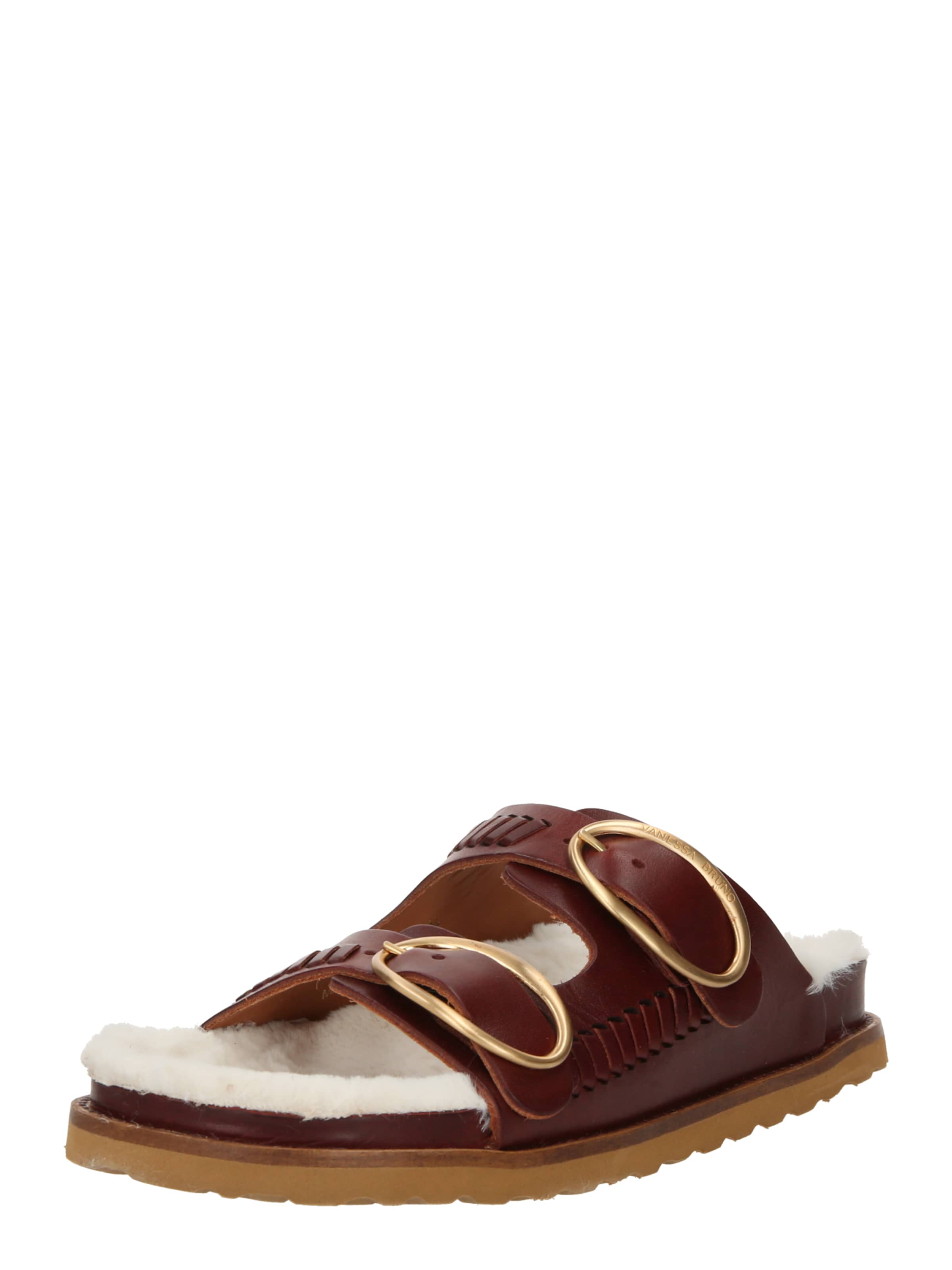 Vanessa Bruno Mule in Brown: front