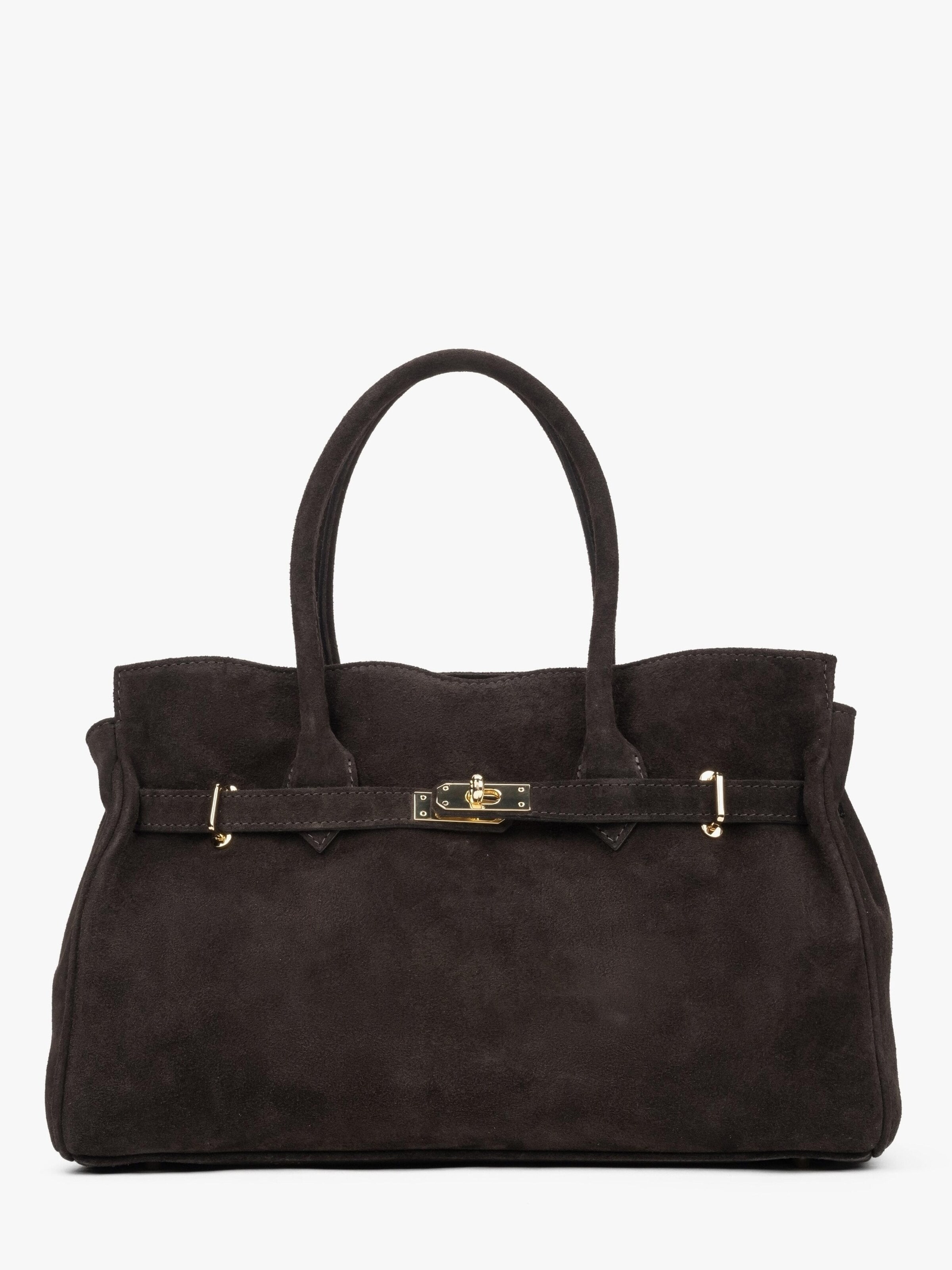 Estro Handbag '2429' in Brown: front