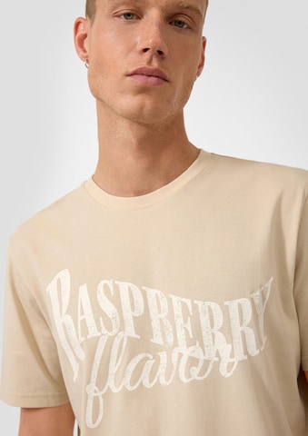QS T-Shirt in Beige