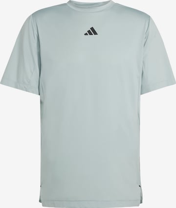 ADIDAS PERFORMANCE - Camiseta funcional 'Essentials' en verde: frente