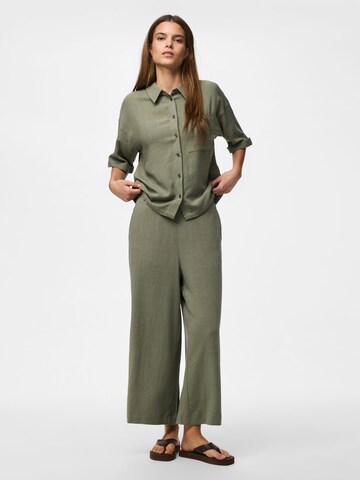 PIECES Loosefit Bukser 'PCVinsty' i grøn