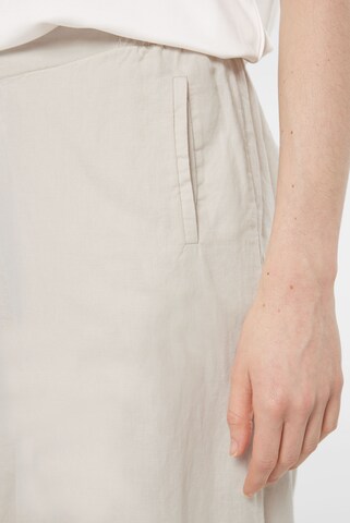 SENSES.THE LABEL Wide Leg Hose in Beige
