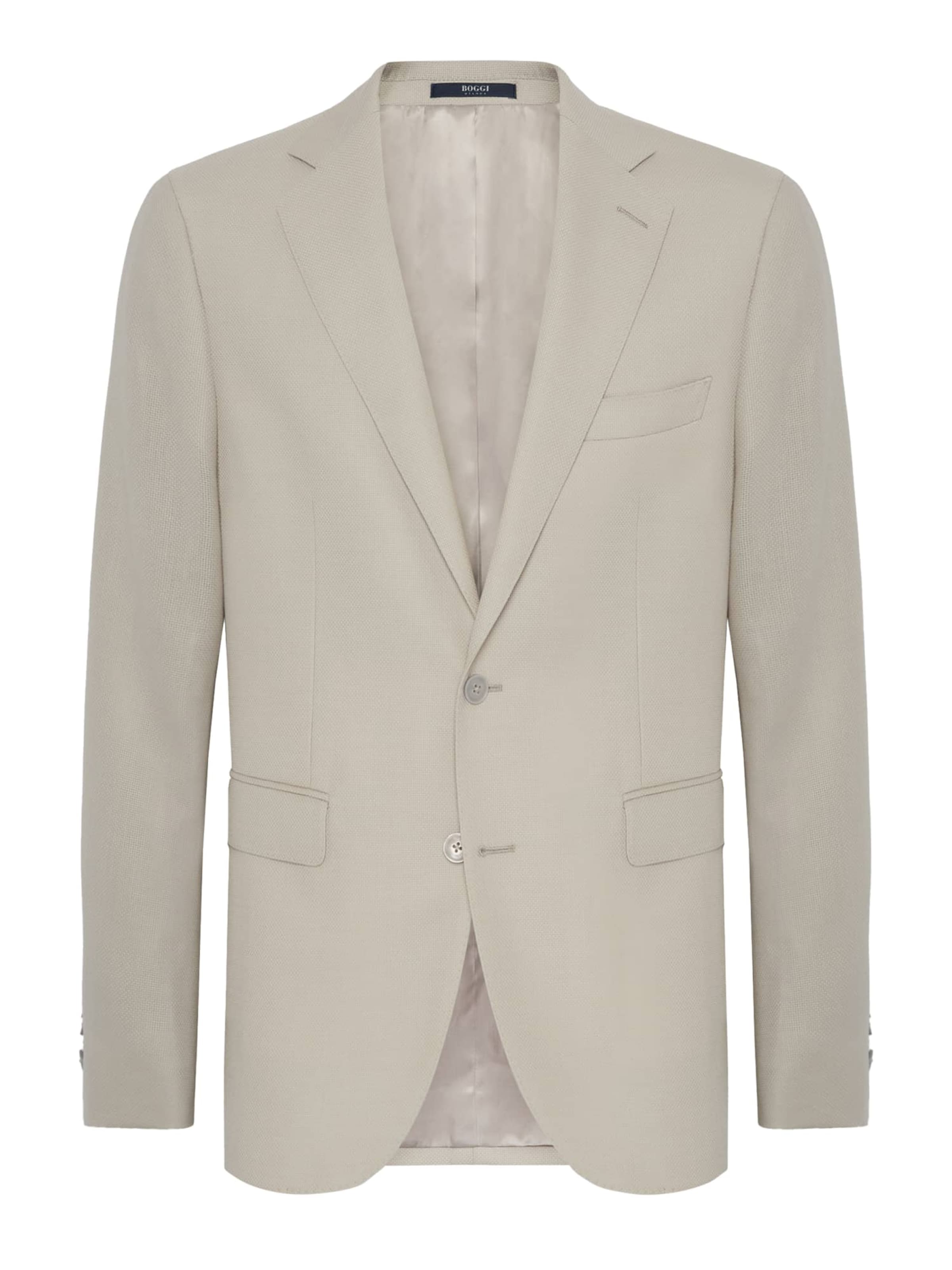Regular fit Sacou de la Boggi Milano pe bej: față