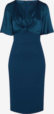 HotSquash Вечерна рокля 'Emma' в синьо: отпред