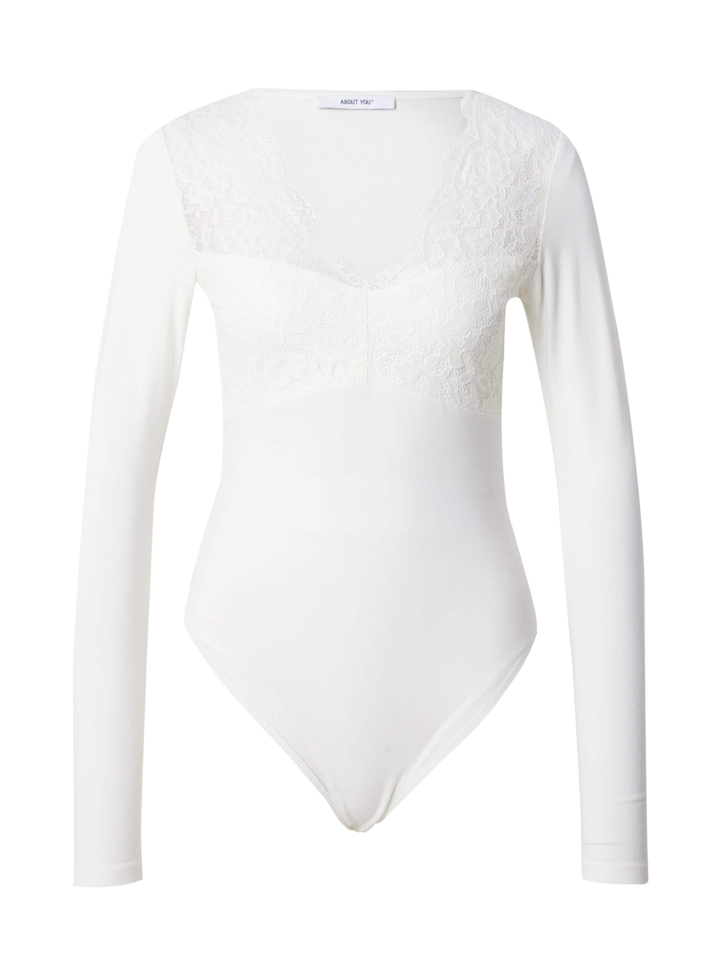 Body a maglietta 'Mala' di ABOUT YOU in bianco: frontale
