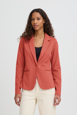 Blazer 'IHKate' ICHI en rouge : devant