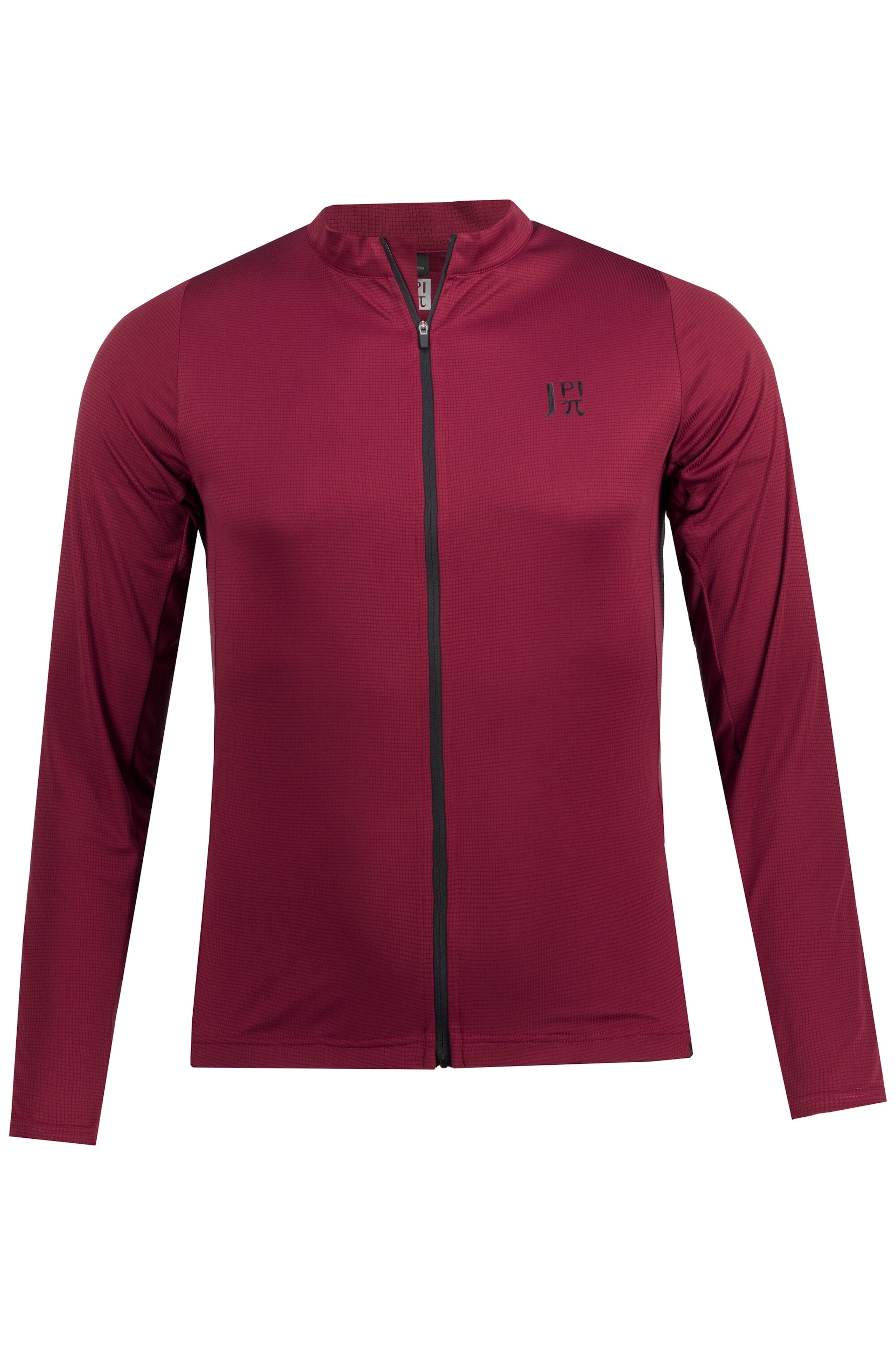 JAY-PI Sportsweatjacke in Rot: Vorderseite