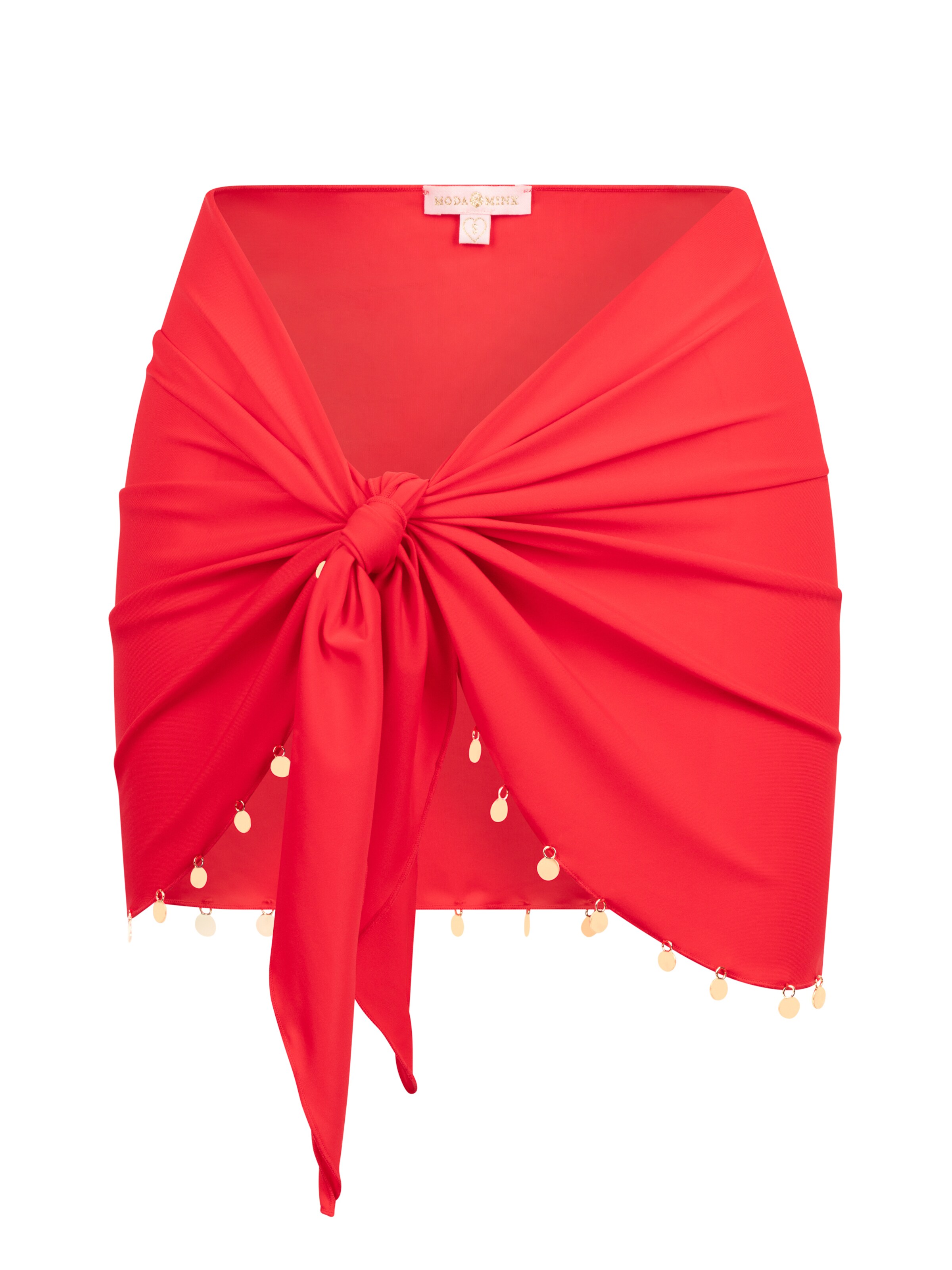 Moda Minx Strandtuch in Rot: Vorderseite
