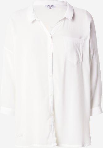 Soccx - Blusa en blanco: frente