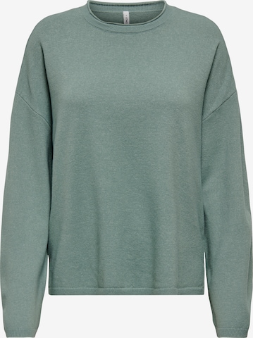 ONLY Свитер 'ONLLOYAL AMALIO' в Зеленый: спереди