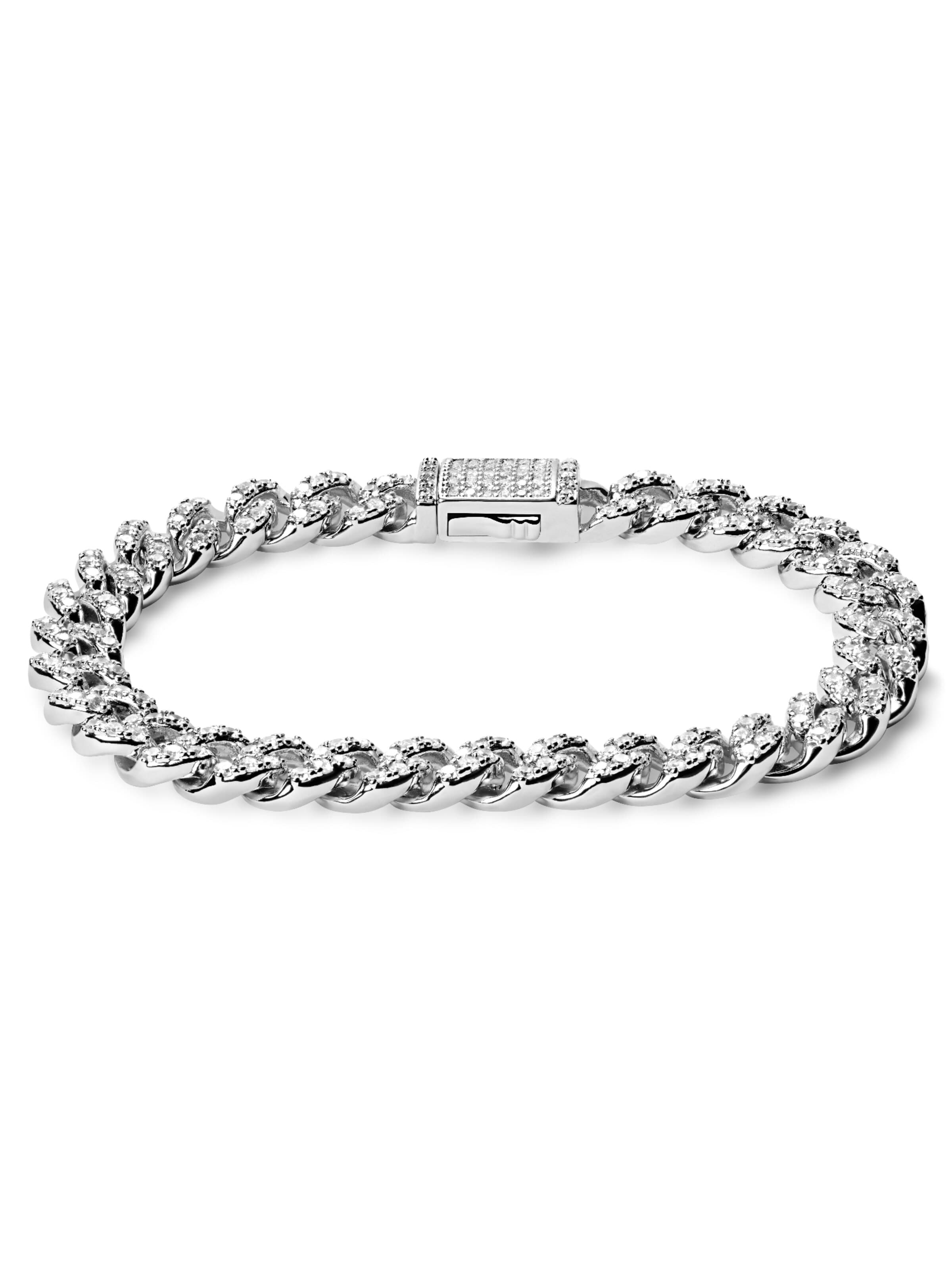 Otsu Bracelet 'Nicos' in Silver: front