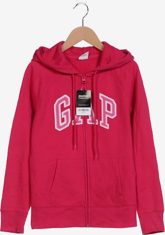 GAP Sweatshirt & Zip-Up Hoodie in S in Pink: front