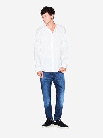 ARMANI EXCHANGE - Ajuste regular Camisa 'XM001587 AF16631' en blanco