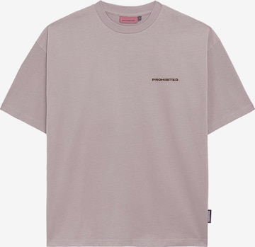 Prohibited Shirt in Grey: front