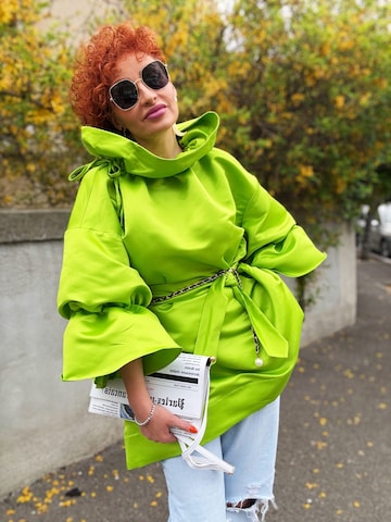 IUnique Jurk 'Electra' in Groen: voorkant
