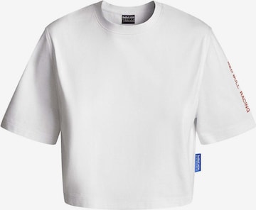 Red Bull Racing x Pepe Jeans Shirt 'Red Bull Racing x Pepe Jeans' in White: front