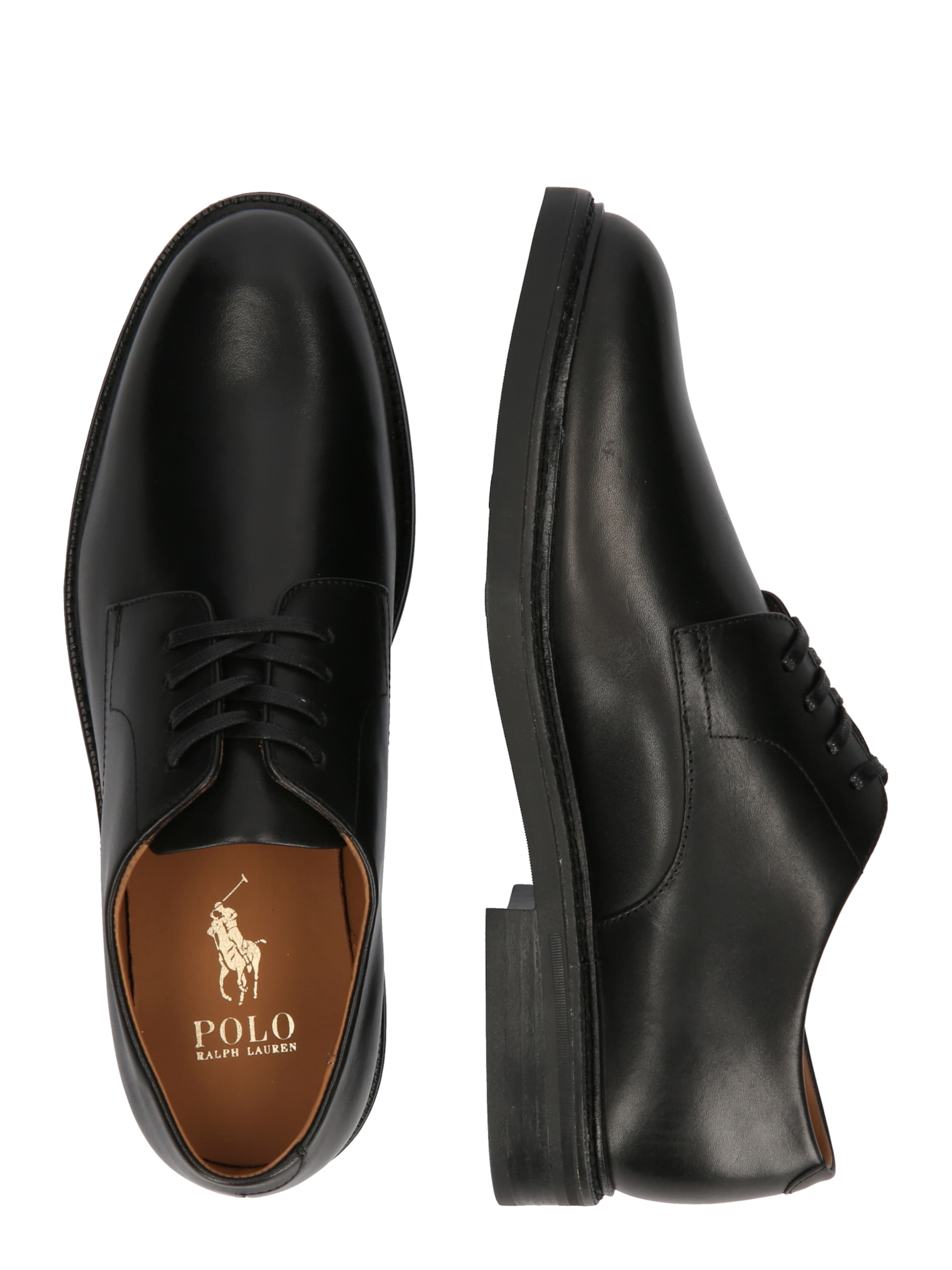 Scarpa stringata 'ASHER' di Polo Ralph Lauren in nero