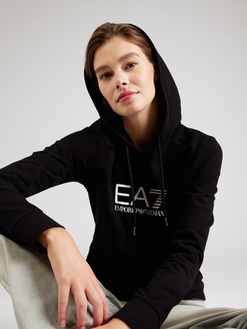 EA7 Emporio Armani Sweatshirt i sort