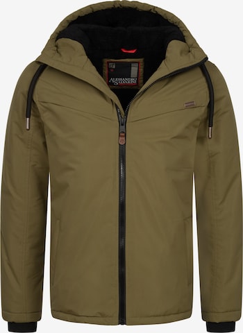 Alessandro Salvarini Winter Jacket in Green: front