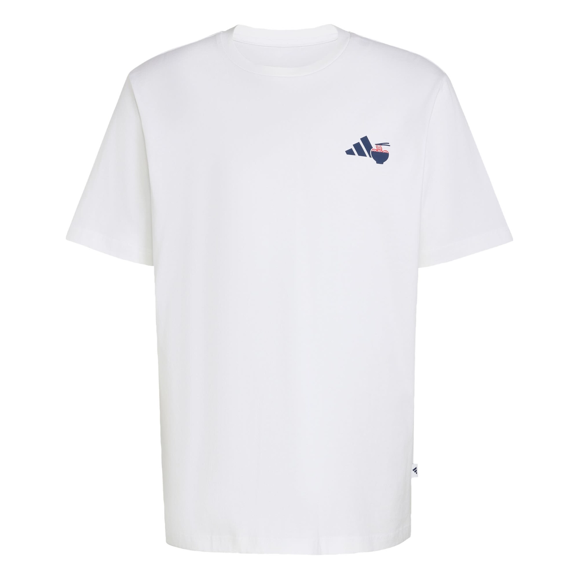 ADIDAS SPORTSWEAR Performance shirt 'Ramen' in White: front