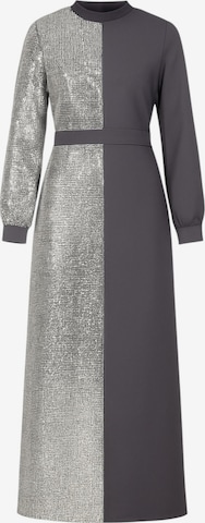 Abito da sera 'Firuze' di fashionshowcase in grigio: frontale