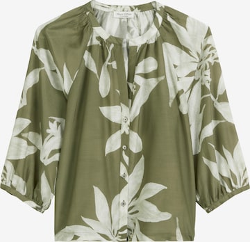 Marc O'Polo Bluse in Grün: Vorderseite