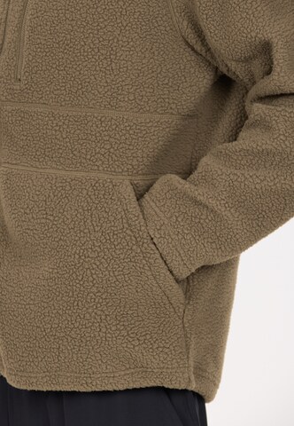 Virtus Athletic fleece jacket 'Danvi' in Brown