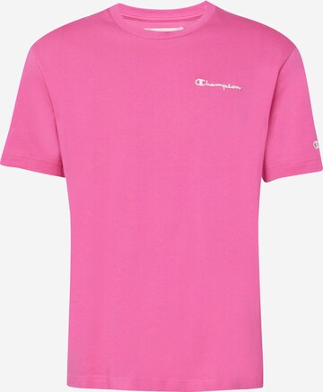 Maglietta di Champion Authentic Athletic Apparel in rosa: frontale