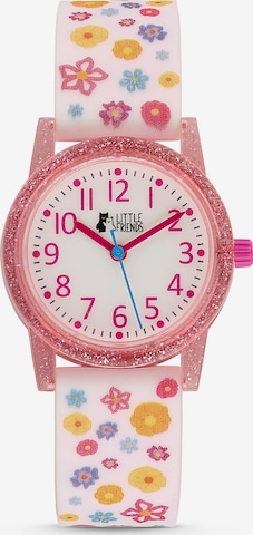 CHRIST Little Friends Uhr in Pink: predná strana