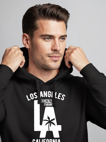 Neverless Sweatshirt 'Los Angeles' in Black