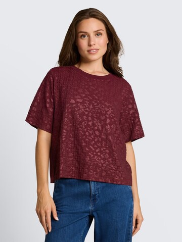 TOM TAILOR T-Shirt in Rot: Vorderseite