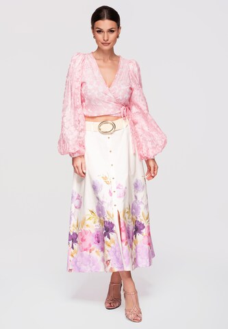 Ombre Blouse in Pink