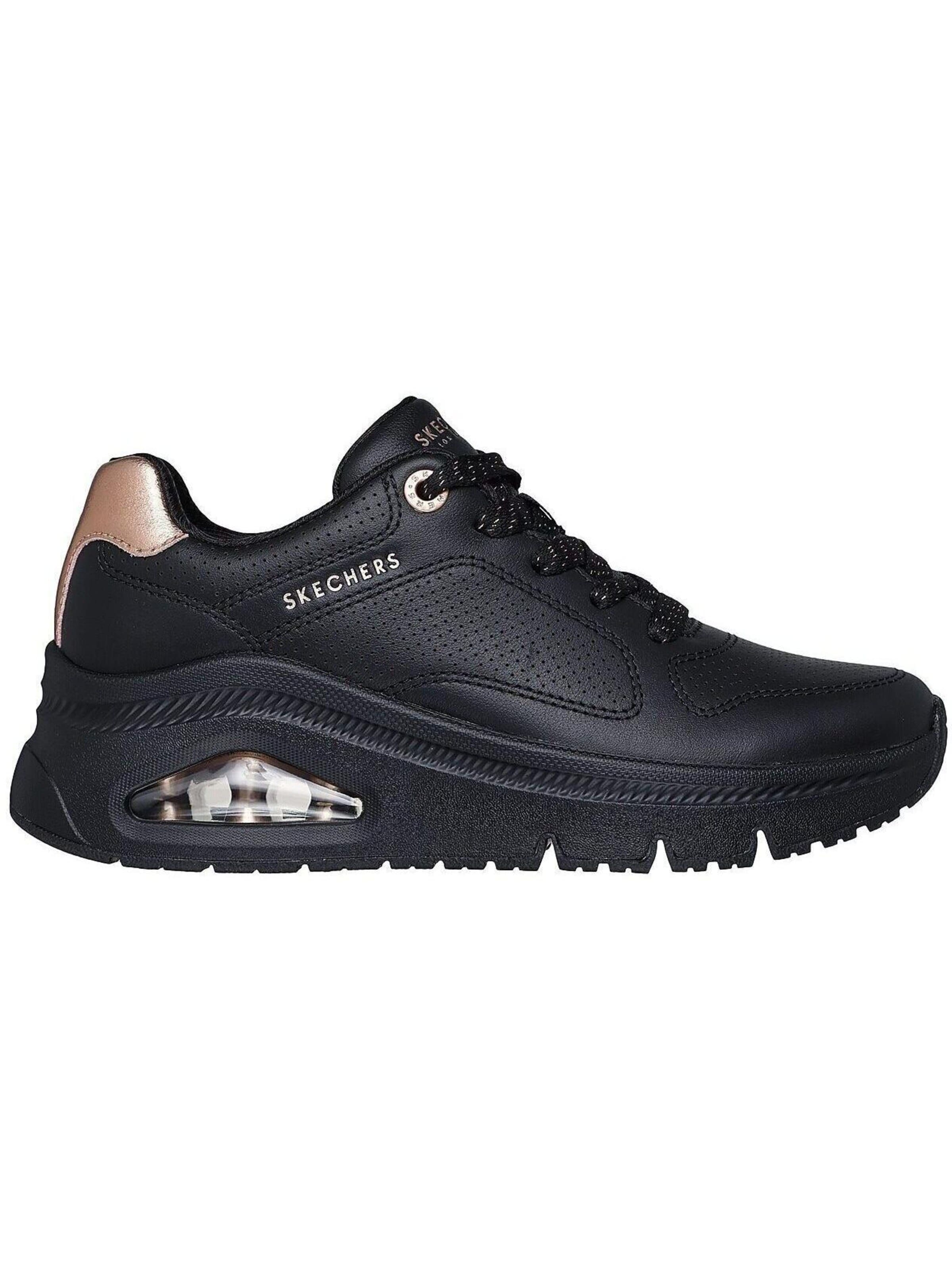 SKECHERS Sportschoen in Zwart