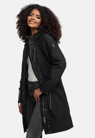 MARIKOO Between-seasons coat 'Megumii 16' in Black