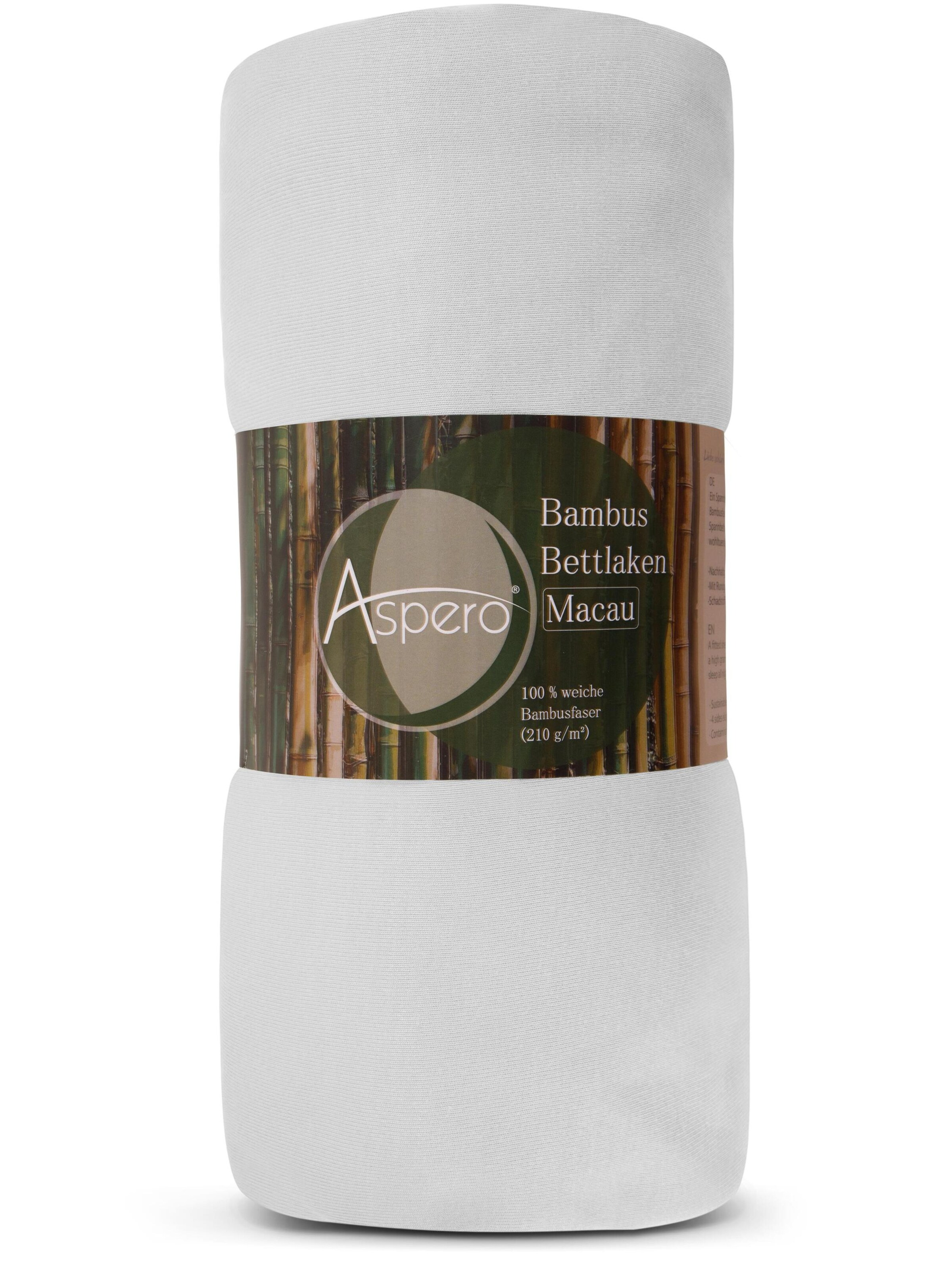 Aspero Lakens 'Macau' in Wit: voorkant