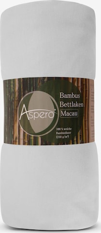 Draps 'Macau' Aspero en blanc : devant