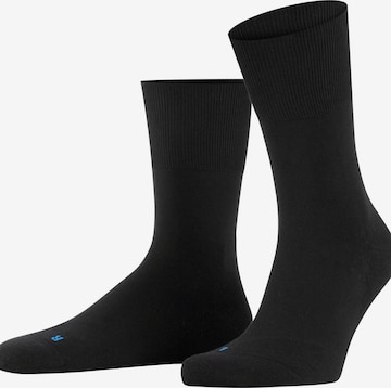 FALKE Socks 'Run' in Black: front