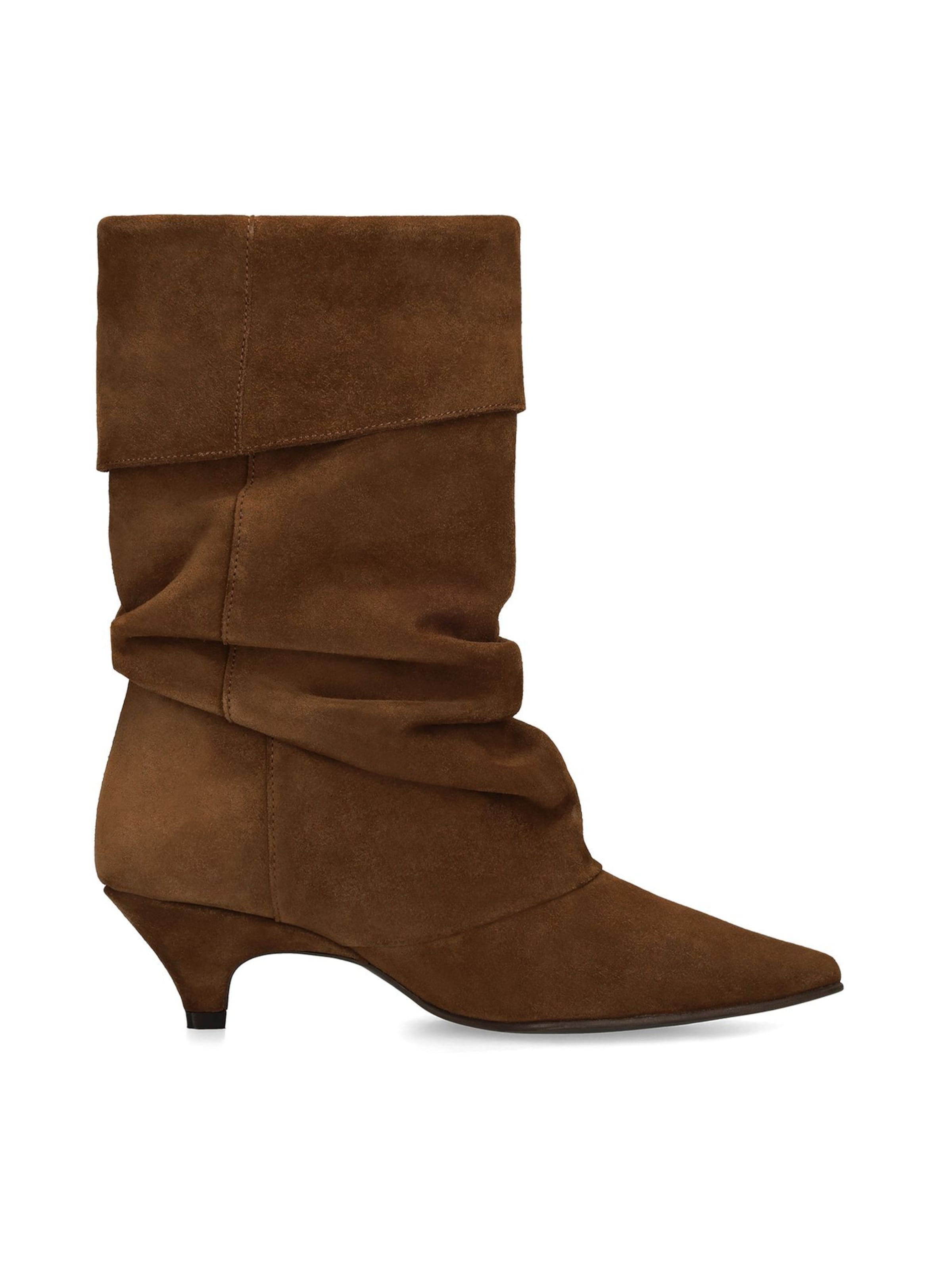 MANFIELD Stiefelette in Braun