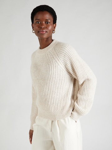 Samsøe Samsøe Pullover 'Layla' in Beige: predná strana