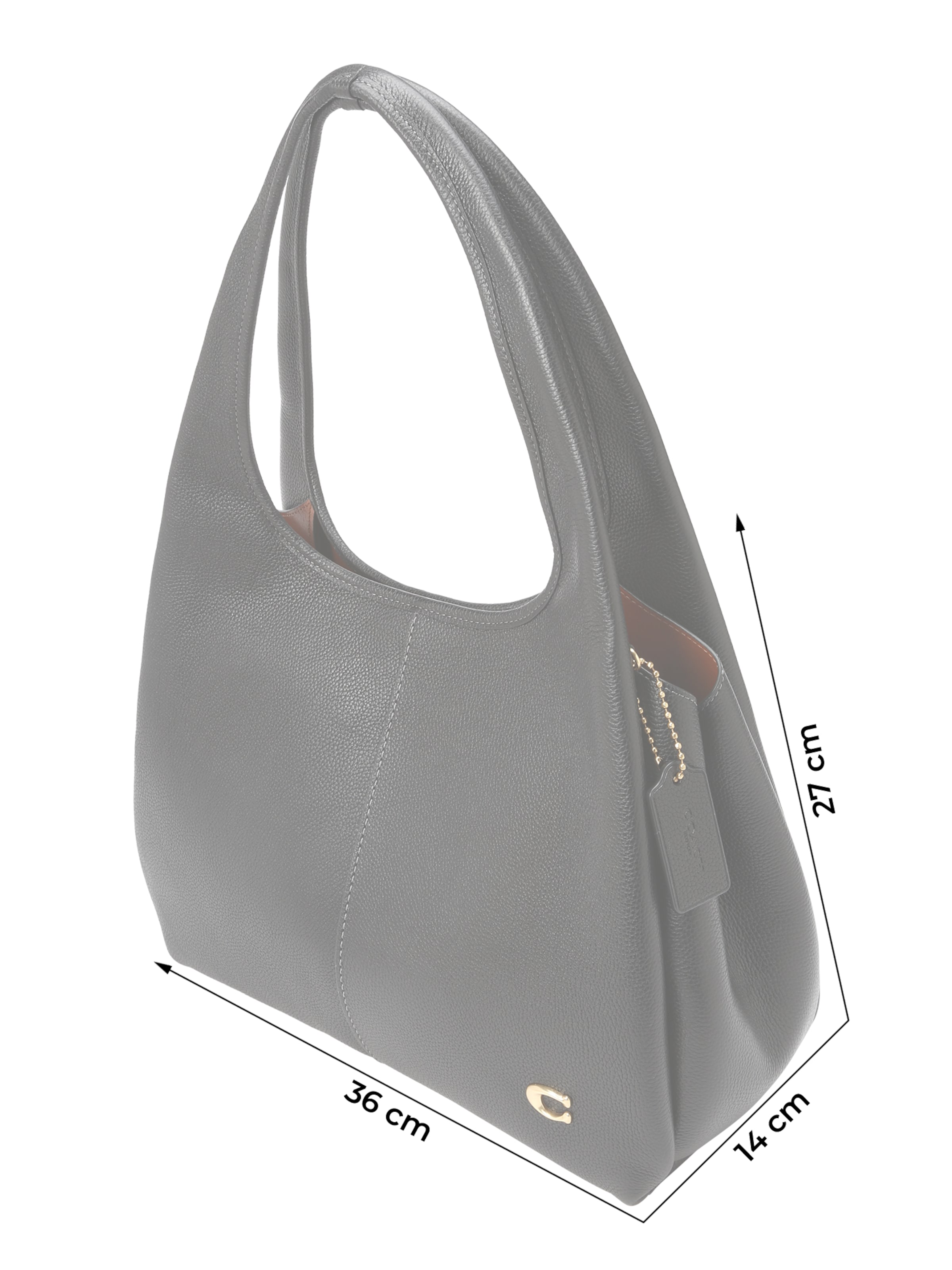 COACH Torba na ramię 'LANA SHOULDER BAG' w kolorze czarny