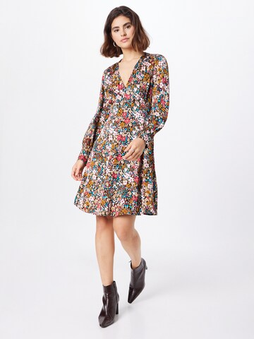 Robe-chemise Fabienne Chapot en mélange de couleurs