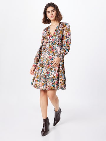 Robe-chemise Fabienne Chapot en mélange de couleurs