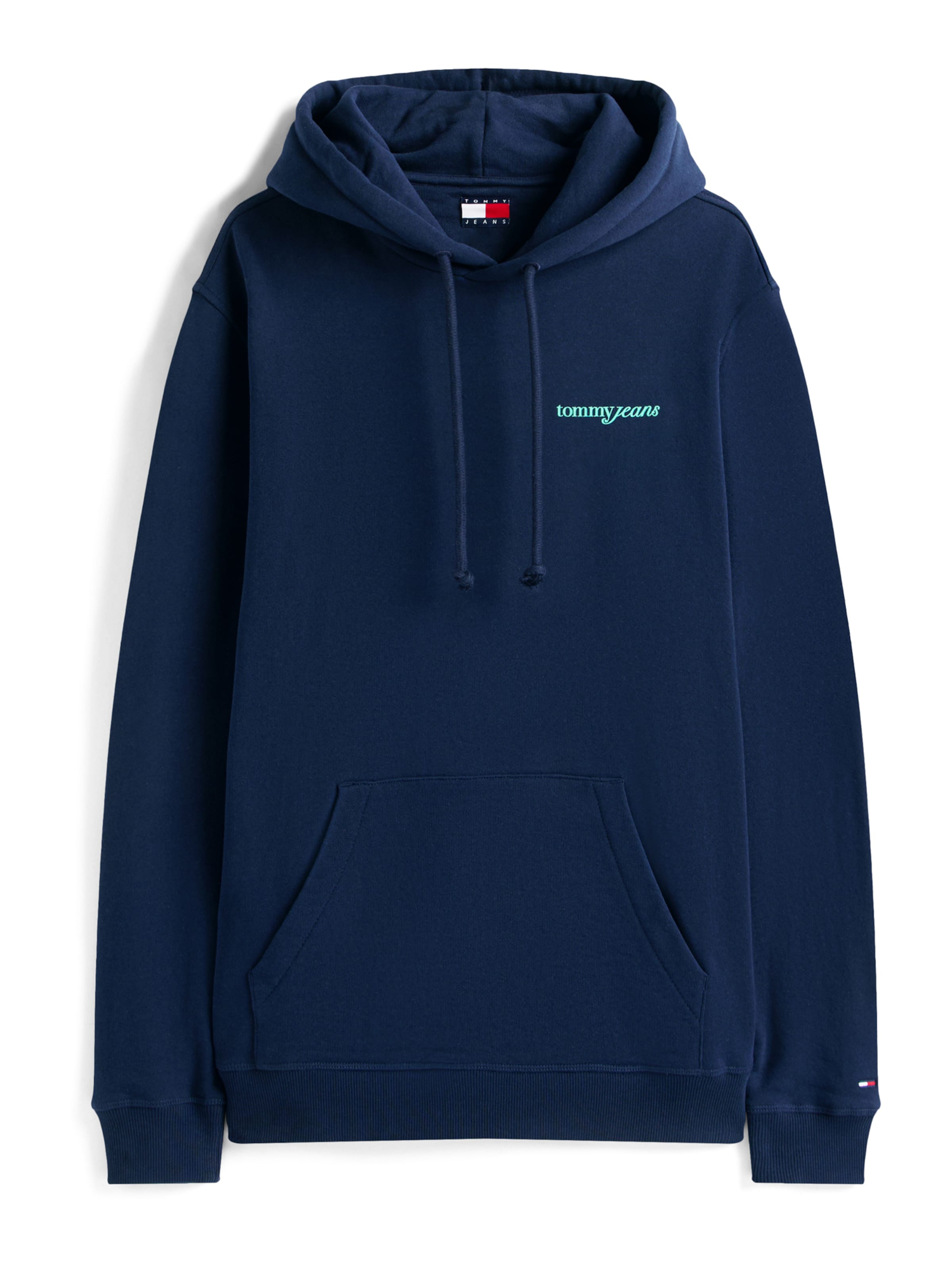 Sweat-shirt Tommy Jeans en bleu : devant